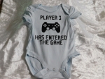 Baby Romper Player 3 Blue 0-3months